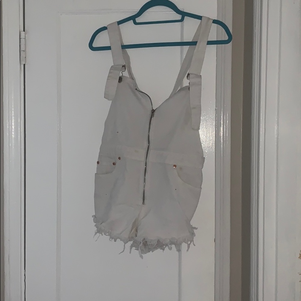 Akira Bleached Overalls